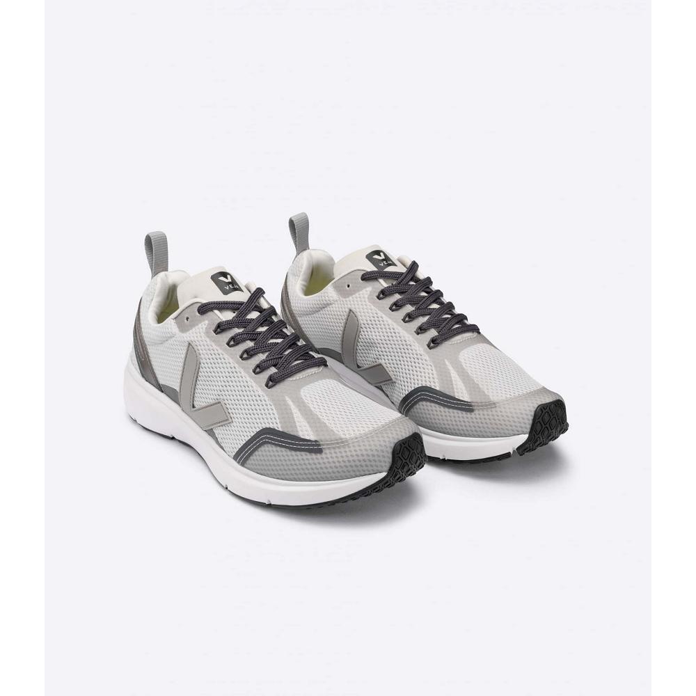 παπουτσια γυναικεια Veja CONDOR 2 ALVEOMESH Grey/White | GR 495SGL